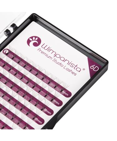 6D Volume Eyelashes D Curl - 0.07mm Thickness Mixed Lengths 8-14mm | Premium Eyelash Extensions for Stunning Volume - Buy Online on GoSupps.com