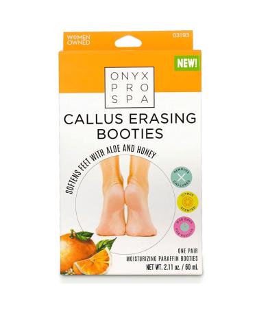 Onyx Pro Spa Callus Erasing Booties One Pair Men or Women