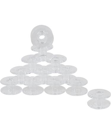 SINGER 06543 Class 15J Transparent Bobbins - 12 Count Pack - Buy Online on GoSupps.com