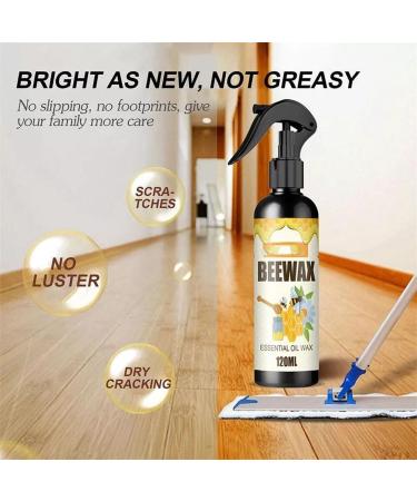 Natural Micro-Molecularized Beeswax Spray Furniture Polish Cleaner 120ML Beeswax Spray Furniture Polish Multipurpose Beeswax Spray for Wood & Furniture (1pcs) - Buy Online on GoSupps.com