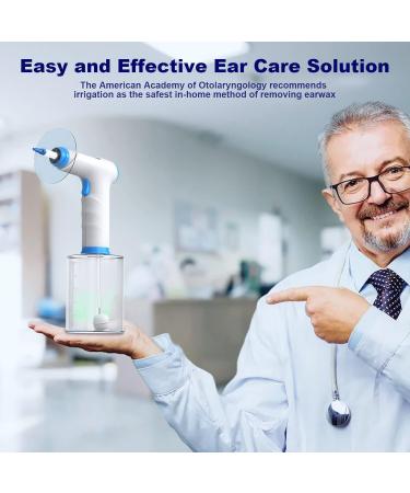 Electric Ear Wax Removal Kit - 4 Pressure Settings, 360 Irrigation, Unique Observation Design - Buy Online on GoSupps.com