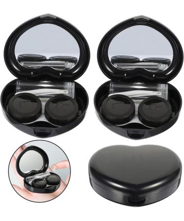 Buy Healeved 9 Sets Mini Desk Organizers - Office Computer Soak Light Tweezers | Portable Black Home Organizer | Family Selection 7.2x5.8x2cm - Buy Online on GoSupps.com