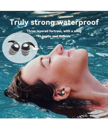 Ear Plugs Soft Silicone Noise reducing Reusable Earplugs for Sleeping Work Studying Travel Shooting and More 1 Pair - Buy Online on GoSupps.com