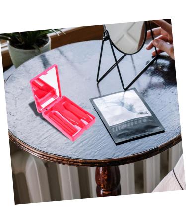 Beavorty Makeup Mirror & Makeup Brush Set - Portable Eyeshadow & Lip Brushes for Women | Optimal Makeup Tools for Flawless Beauty - Buy Online on GoSupps.com