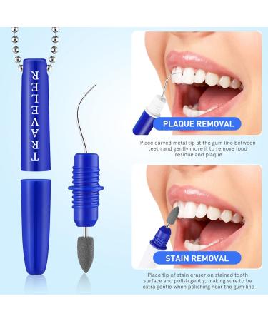 Mini Travel Dental Toothpick Set - Plaque & Tartar Hook for Optimal Teeth Hygiene - Buy Online on GoSupps.com