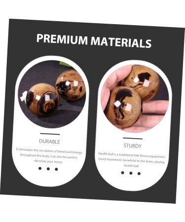 JECOMPRIS 10 STK Handmilling Balls - Jade Face Roller & Brain Training Tools for Relief & Massage - Buy Online on GoSupps.com