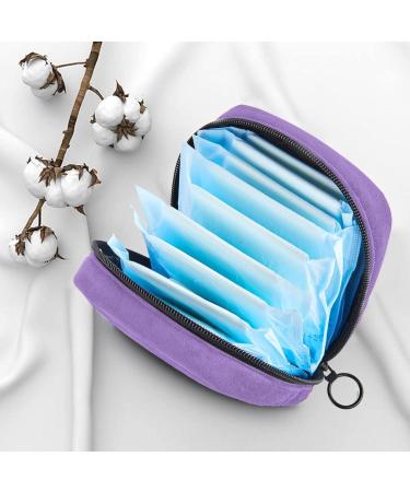 Menstrual Bag Zipper for Women & Girls - Stylish Tampon & Napkin Collection Bag (Pure Color) - 4 Colors Available - Buy Online on GoSupps.com