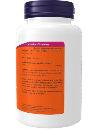 Now Inositol 500mg 100vcap - Buy Online on GoSupps.com