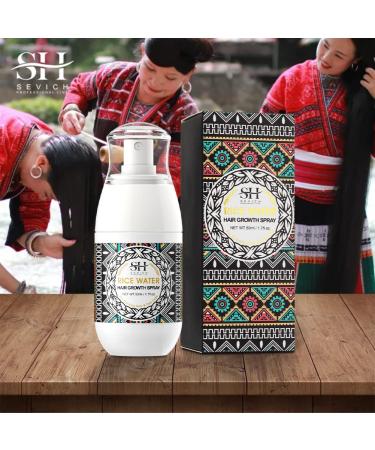 SEVICH Rice Water Hair Growth Spray with Olea Europaea Oil - 50ml | Natural Formula for Dry, Damaged Hair | Paraben-Free & Cruelty-Free - Buy Online on GoSupps.com