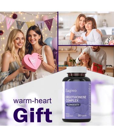 L-Ergothioneine 11-in-1 Mushroom Supplement Antioxidants Supplement for Women with Resveratrol PQQ Spermidine Collagen Peptides Hyaluronic Acid Vitamin C&E Ceramide & SOD (30 Capsules) 30 Count (Pack of 1) - Buy Online on GoSupps.com