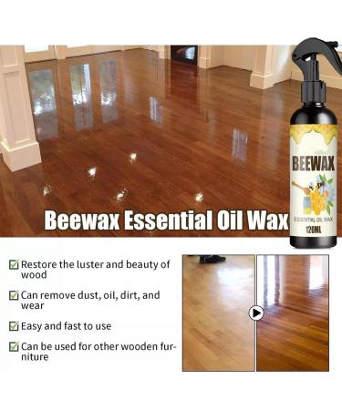 Natural Micro-Molecularized Beeswax Spray Furniture Polish Cleaner 120ML Beeswax Spray Furniture Polish Multipurpose Beeswax Spray for Wood & Furniture (1pcs) - Buy Online on GoSupps.com