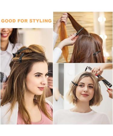 12 Hair Sectioning Clips Duckbill Hair Clips Bangs Hair Clips Makeup Hairdresser Clips Professional Hairdresser Clips for Salon Styling & Care Hair Dying Accessories Black - Buy Online on GoSupps.com