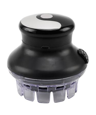 Hair Clipper for Self-Haircut Electric Hair Trimmer with LED Display Portable Cordless Rotary Hair Shaver Tool Set with 2 Guide Combs Rechargeable Hair Clippers for Men