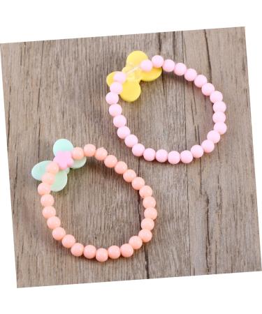 Ibasenice 6 Pcs Children's Arch Bracelets - Candy-Colored Loop Bracelets for Kids | Nausea Relief & Princess Accessories - Buy Online on GoSupps.com