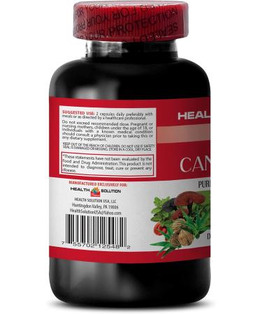 Natural Detox Pills - Candida Away Plus | Extra Strength Cleanse & Support - 120 Capsules (2 Bottles - Buy Online on GoSupps.com