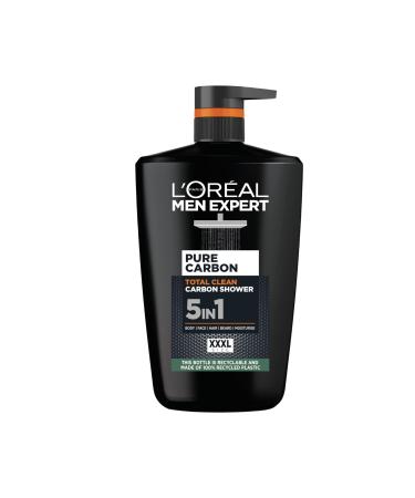 L'Or al Men Expert Pure Carbon Shower Gel Large XXL 1L Pure Carbon 1 l (Pack of 1) - Buy Online on GoSupps.com