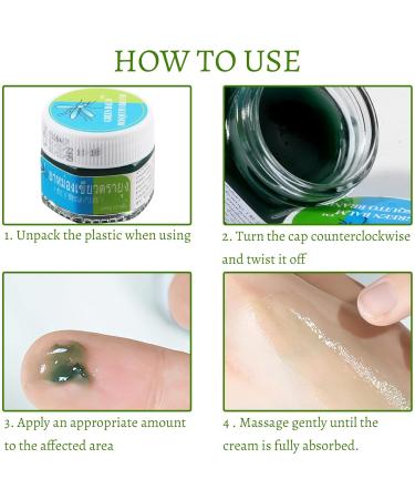 Taozoey Thai Balsam Green Ointment 13g | Herbal Pain Relief & Anti-Mosquito Balm | Soothing for Insect Bites Cramps & Dizziness - Buy Online on GoSupps.com