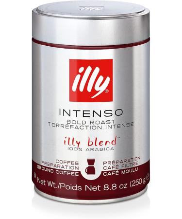  illy Illy Ground Coffee for Filter Coffee Makers Dark Roast 250g - Pack of 2 - Buy Online on GoSupps.com
