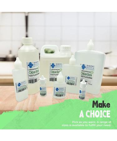 Baking Beauty and Beyond Concentrated Food Flavouring Oil - Dozen of Professional Quality Food Grade Flavouring Oil for Candy Making Baking Cooking Lip Balm and Lip Gloss - Cream Soda (50ml) - Buy Online on GoSupps.com