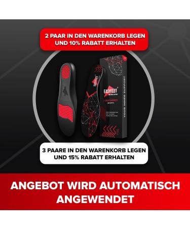 Premium Anti-Fatigue Shoe Inserts for Men & Women | 2024 Orthopedic Insoles for Plantar Fasciitis & Flat Feet - Comfort & Relief for Heel Pain (Sizes: Men 11-12.5 / Women 12-13.5) - Buy Online on GoSupps.com