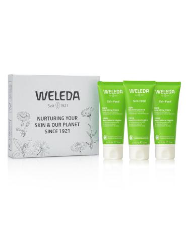 Weleda Skin Food Light Moisturizing Cream 3-Pack - Fast-Absorbing Ultra-Hydrating Formula with Sunflower Oil & Pansy Extract - 2.5 Fl Oz - Buy Online on GoSupps.com