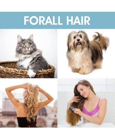 Cobee Animal Hair Remover Brush - Best Dog & Cat Hair Removal Tool for Couch Furniture & Carpet - Rubber Lint Remover (Light Blue) - Buy Online on GoSupps.com