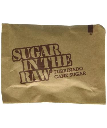 Sugar in the Raw/Raw Sugar Natural Cane Turbinado from Hawaii/Box of 250 packets