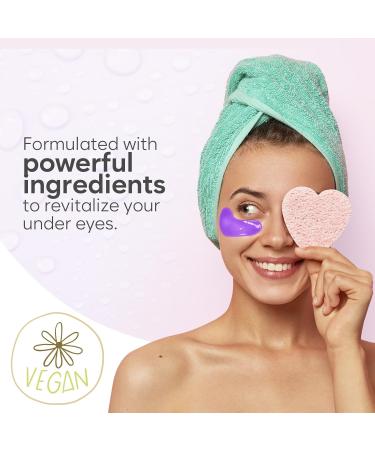 BLOOMORA Retinol & Collagen Under Eye Gel Patches (30 Pairs) | Eye Masks for Puffy Eyes | Under Eye Patches for Dark Circles & Puffiness | Under Eye Mask for Eye Care | Collagen Eye Patches - Buy Online on GoSupps.com