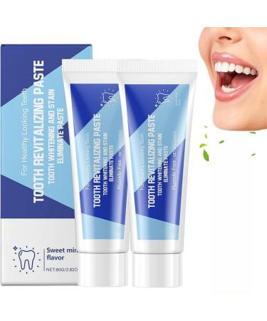 Natural whitening toothpaste Whitening and decontamination of teeth Fluoride-free toothpaste Fresh breath toothpaste