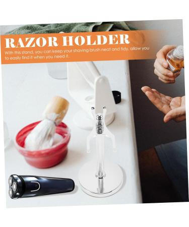 Aluminum Alloy Shaver Holder | Hairdresser Organizer & Razor Stand for Perfect Grooming - Buy Online on GoSupps.com