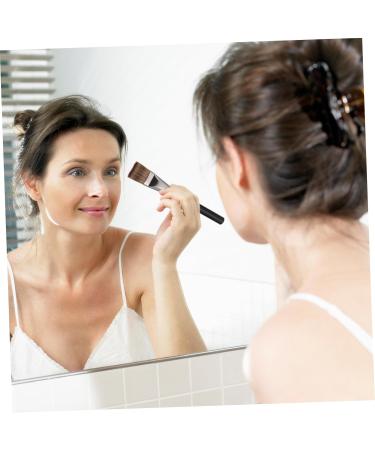 Housoutil 1pc Makeup Brush Makeup Foundation Brush Miss Conical Bionic Fur Liquid Foundation Brush 16.5x2cm As Shown - Buy Online on GoSupps.com