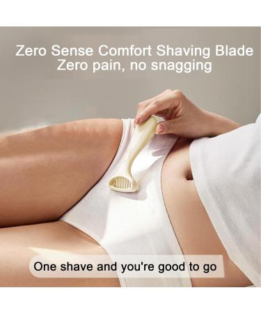 Bexdug Women's Razor for Sensitive Skin | Intimate Care Body Razor | Hair Removal & Body Care Device - White - Buy Online on GoSupps.com