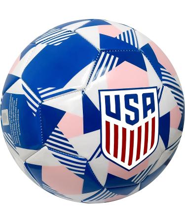 Icon Sports Size 4 World Club National Teams Soccer Ball - U.S. Royal/Pink - Buy Online on GoSupps.com