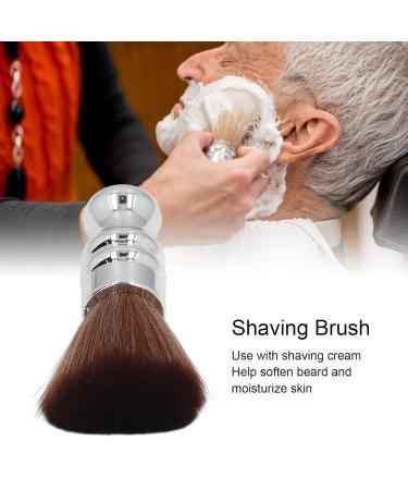 Sonew Neck Duster Brush & Shaving Brush - ABS Handle Nylon Bristles for Barbers & Hair Stylists | Perfect for Beard Softening & Skin Moisturizing - Buy Online on GoSupps.com