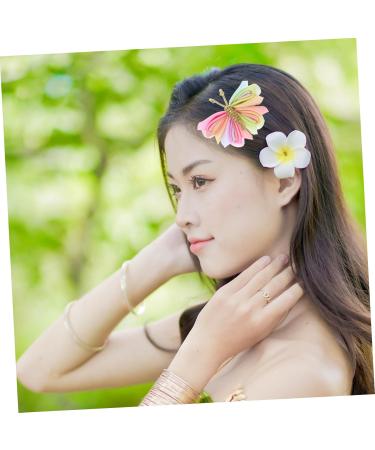 Beaupretty 3 Pairs Barrettes for Thick Hair Mini Claw Clips for Hair Flower Hair Clip Hair Clips for Babies Barrettes for Girls Hair Clips for Girls Fabric Issue Card Toddler Manual - Buy Online on GoSupps.com