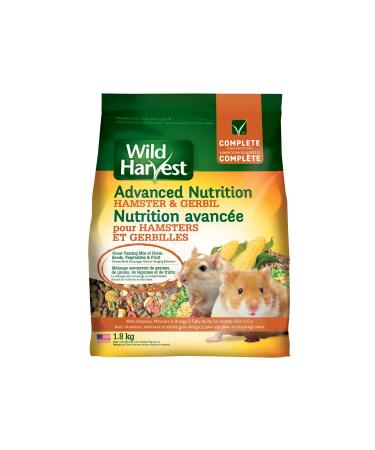 Wild Harvest Advanced Nutrition Diet Hamster/Gerbil 4lb Yellow