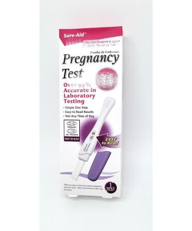 Pregnancy Test Kit - Fast Results in 5 Minutes - Over 99% Accuracy - Rapid Detection - One Step - First Response - Buy Online on GoSupps.com
