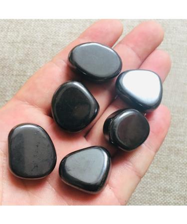 6pc Natural Stones Bulk Hematite Tumbled Stone Crystal Stones for Decoration Stone Generator Stone Crystal Reiki