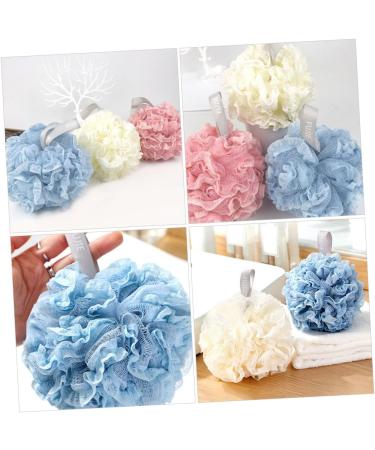 Gogogmee 1 Bathing Ball Bath Sponge Scrubber Sponges Mesh Shower Sponge Body Sponge Esponja para Ba arse Loofah Dish Sponge Cosmetic Bath Flower Bath Products Bath Ball Powder Puff - Buy Online on GoSupps.com