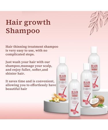 KVG Hair Growth Shampoo | Natural Solution for Thinning Brittle Hair - Strengthen & Stop Hair Loss (250ml - Buy Online on GoSupps.com