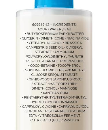 La Roche-Posay Body Wash Lipikar Syndet AP+ Anti-Itch Body Wash For Eczema-prone Skin with Shea Butter & Niacinamide Fragrance Free Suitable for Sensitive Skin 400ml 400mL Pack of 1 - Buy Online on GoSupps.com