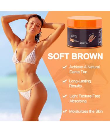 Intensive Tanning Gel Intensive Tanning Luxe Gel Tanning Gel for Indoor Tanning Beds Achieve a Natural Tan Skin Outdoor Sunlight 2024 New Tanning Cream Gel (1PC) - Buy Online on GoSupps.com