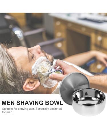 Beaupretty Stainless Steel Shaving Bowl for Men - Durable Shaving Mug & Soap Container | Proraso Compatible - Buy Online on GoSupps.com