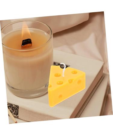 Buy 2pcs Funky Cheese Scented Candles - Unique Home Decor & Party Candle - Yellow Cactus Design | International Shipping - Buy Online on GoSupps.com
