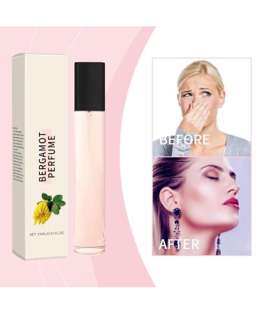 Elegant Perfume for Women Bergamot Fragrance Perfumes Lasting Exudes Appeal Portable Perfumes for for All Skin Types Gifts for Women 15ml 1.7x11.5cm Pink - Buy Online on GoSupps.com