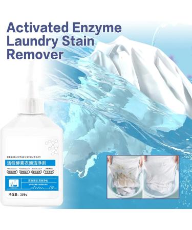 Clothes Stain Removal Cleaner 258g Waterless Cleaning Agent for Shirts Brightening Household Cleaning Accessories White Shirt Cleaner for Blouses Coats Pants - Buy Online on GoSupps.com