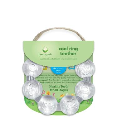 Green Sprouts Cooling Ring Teether | 6+ Months | Soothing Relief for Baby - Buy Online on GoSupps.com