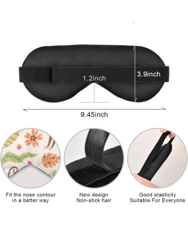 Haskirky Light Blocking Eye Mask for Deep Sleep | Breathable & Adjustable | Ideal for Travel, Meditation, and Office | Cute Monkeys Design - Buy Online on GoSupps.com