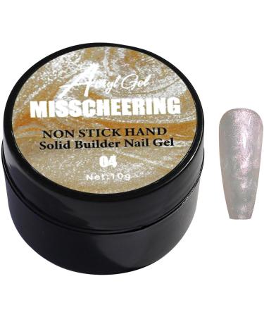 Solid Building Gel | Non-Sticky Gel Nail Glue UV Light Cured Long-Lasting Building Gel for Nails Gel Nail Glue for Beginners Home Salon Use Manicure Art Lencyh 04 - Buy Online on GoSupps.com
