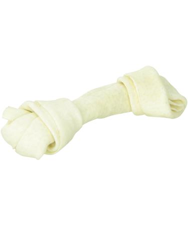 Dogit Natural Beefhide Knotted Bone Medium 15-18cm 6-7-Inch 600gm 21.2-Ounce 8-9 Pieces